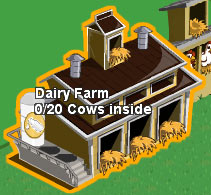 dairy farm, Kuhstall FarmVille