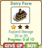 dairy farm, Kuhstall FarmVille