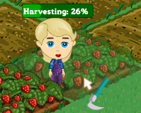 FarmVille harvest = ernten