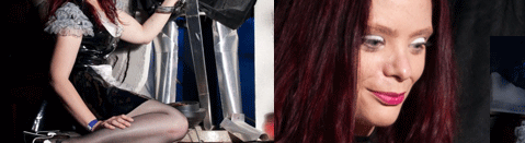 Auf dem Goth Model Treffen 2011