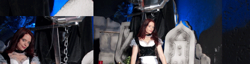Auf dem Goth Model Treffen 2011