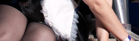 Auf dem Goth Model Treffen 2011