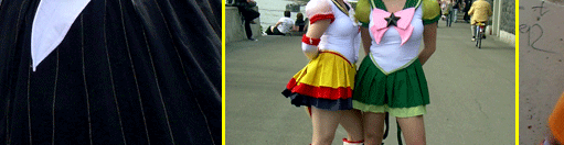 Japantag in D&uuml;sseldorf, Cosplay auf der Rheinpromenade 2010