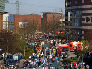 Massenpanik bei DSDS Autogrammstunde in Oberhausen