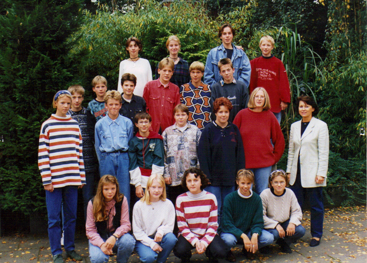 Realschule Der Johannesschule Meppen Klassenfoto Veronica Augustijn